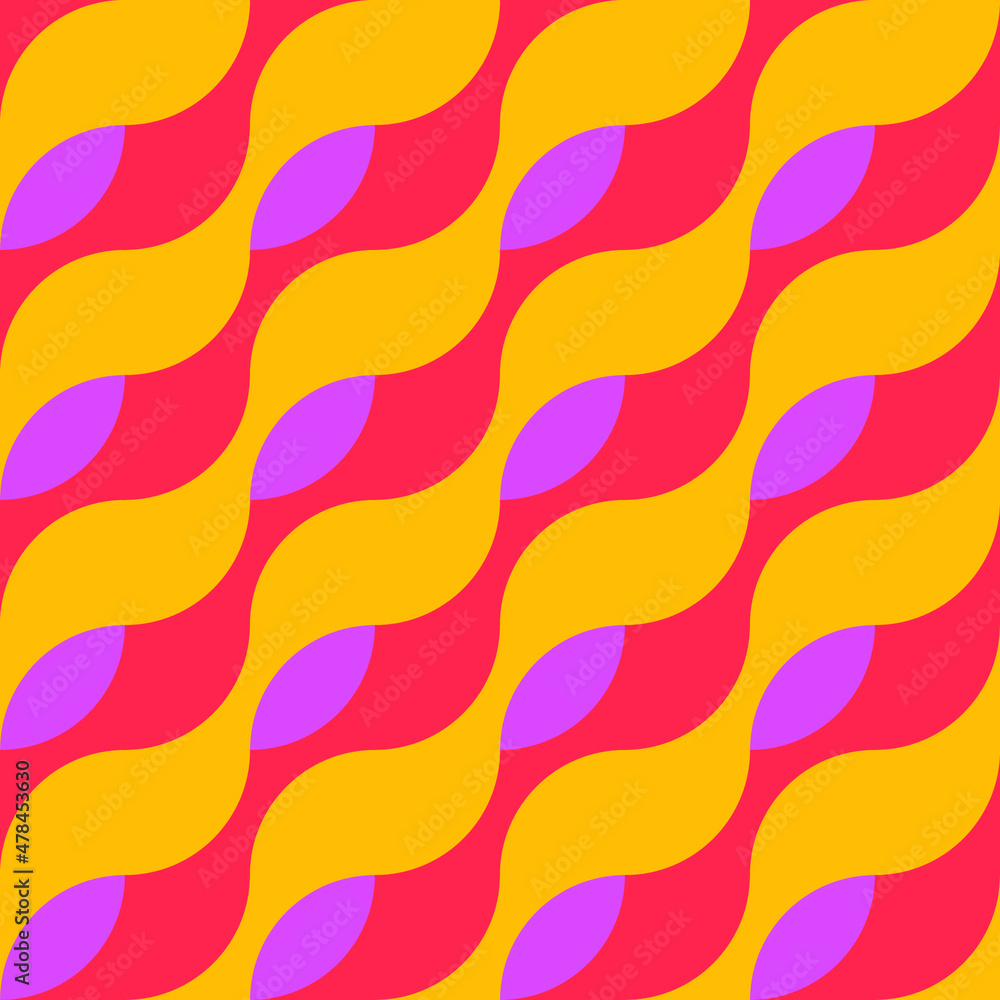Aesthetic geometric seamless pattern . Modern art .Abstract wavy lines composition . Contemporary vector design Aesthetic geometric seamless pattern . Modern art .Abstract wavy lines composition . Contemporary vector design