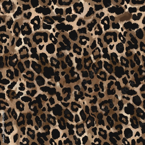 abstract leopard skin pattern for print seamless animal leather