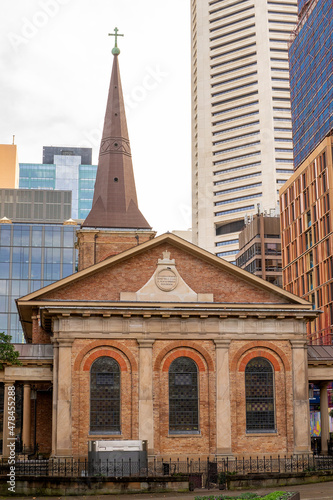 St James' Church, Sydney, NSW, Australia: commissioned by Governor Lachlan Macquarie in 1819, designed by the convict architect Francis Greenway photo