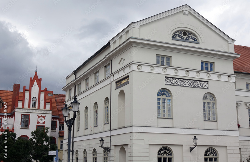 Obraz premium Rathaus in Wismar