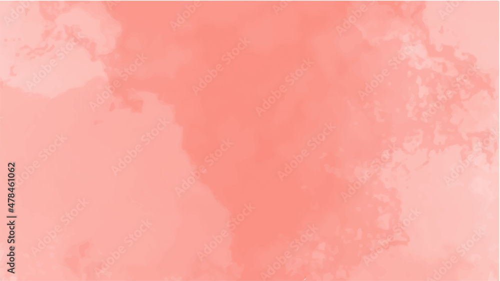 Fototapeta premium Pink watercolor background for your design, watercolor background concept, vector.