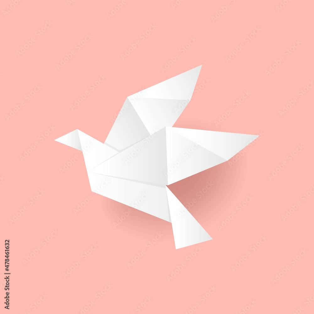 Brid paper vector. Origami Brid vector. Brid paper vector. Origami Brid vector.