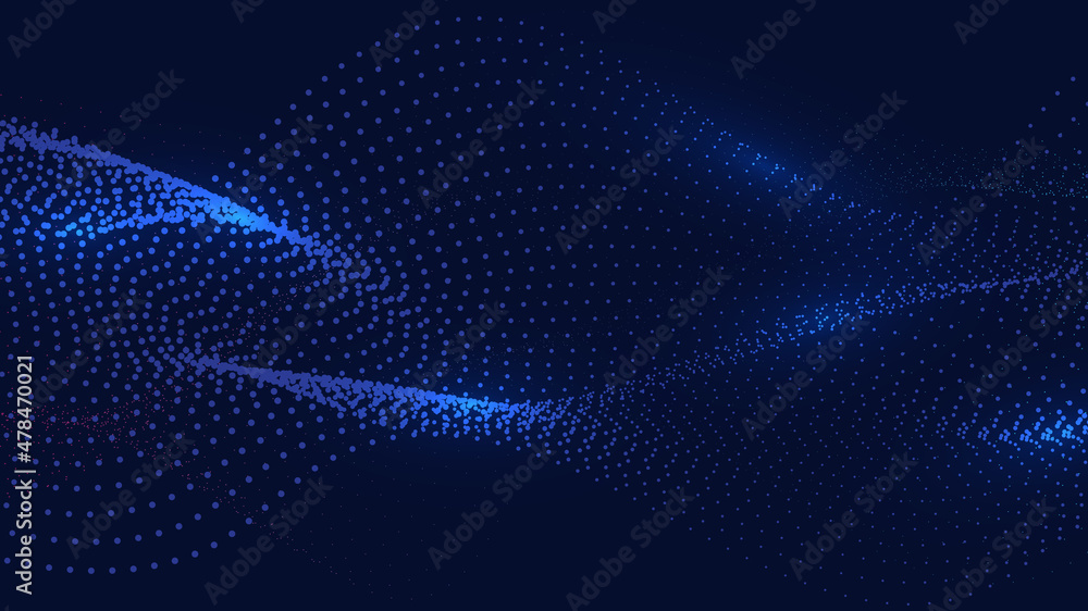 Obraz premium Artificial intelligence, AI Technology background.Big data concept. Hi-tech communication concept innovation abstract background vector illustration