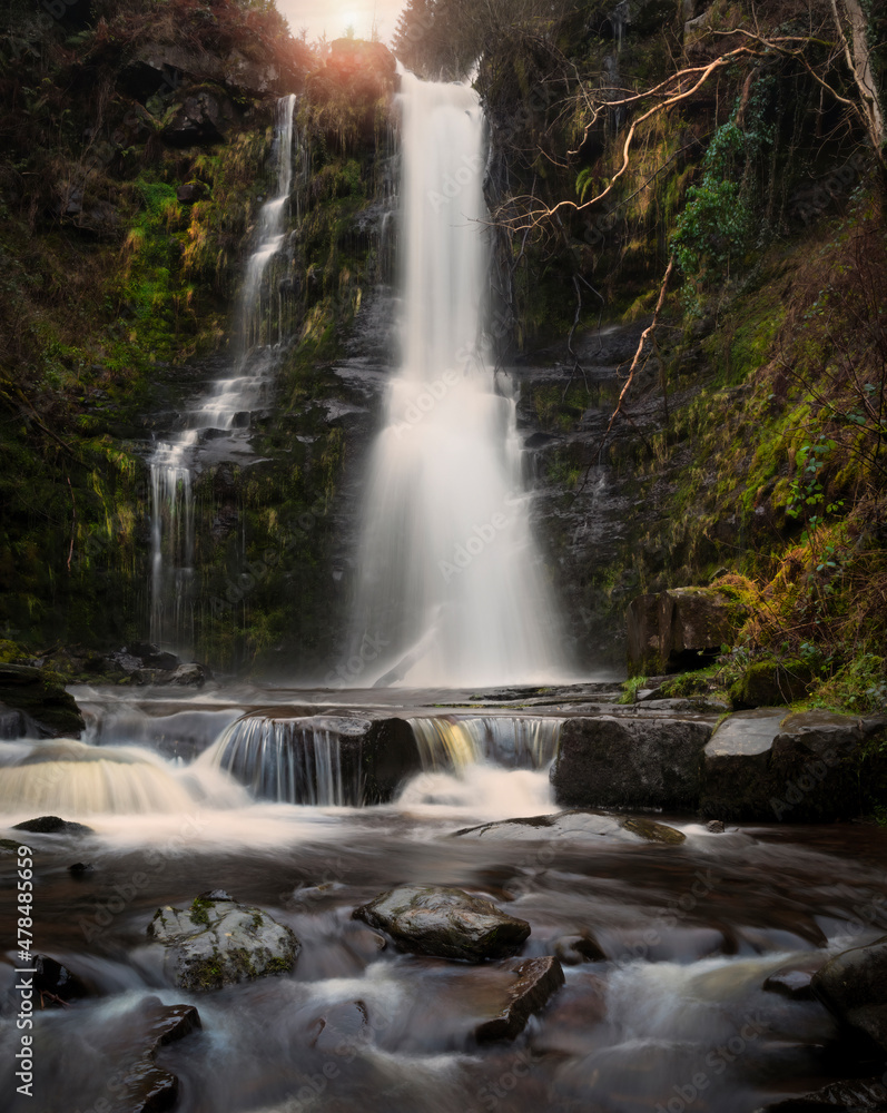Waterfall in the Brecon Beacons