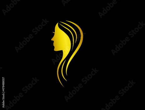 beauty women face icon vector illustration