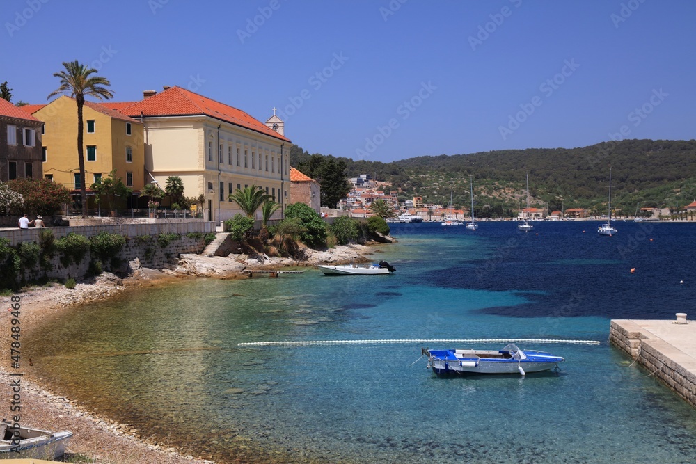 Fototapeta premium Vis island, Croatia