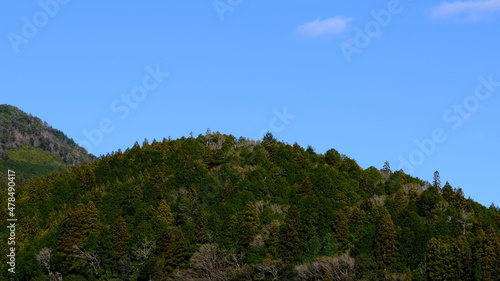 山と空