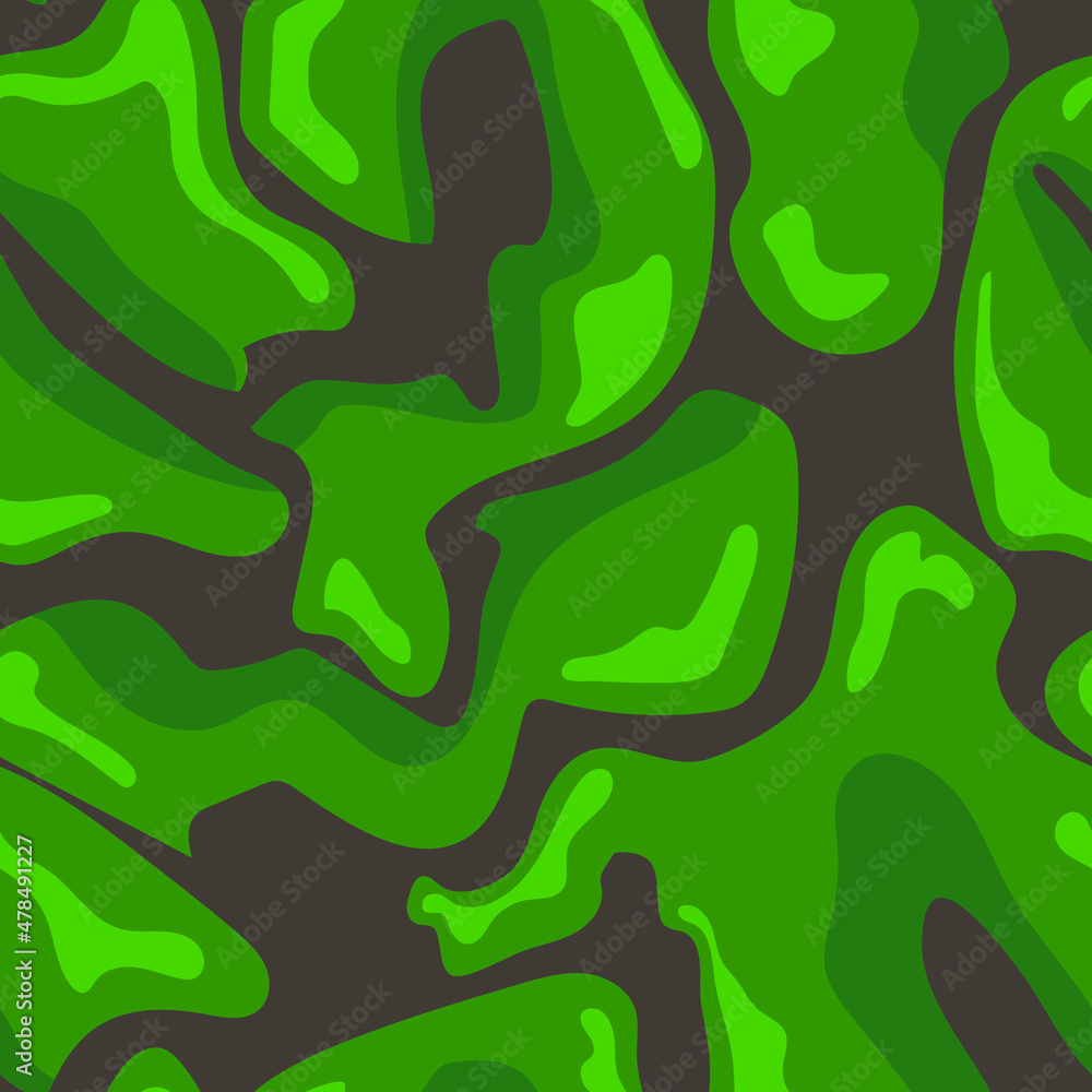 Simple seamless abstract wave pattern