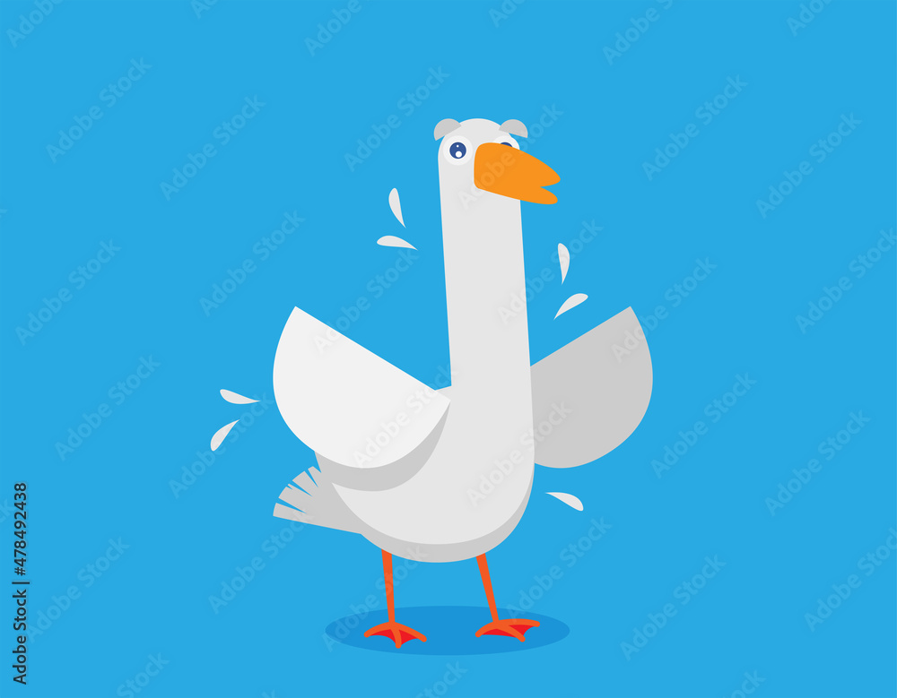 Cute Bird Flat vector design Cute Bird Flat vector design