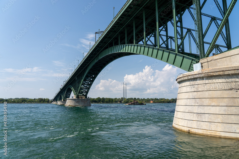Peace Birdge Between Buffalo and Fort Erie Peace Birdge Between Buffalo and Fort Erie