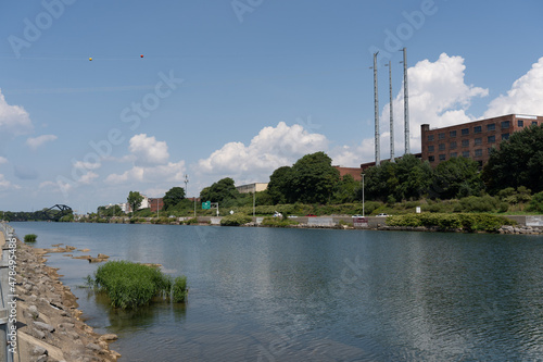 Buildings Along the Erie Canal © World Travel Photos