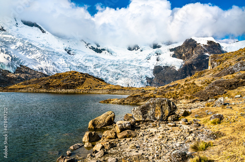 Glacier at the Huaytapallana mountain range in Huancayo - Junin, Peru © Leonid Andronov