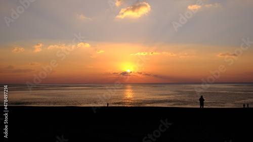 太陽のある景色