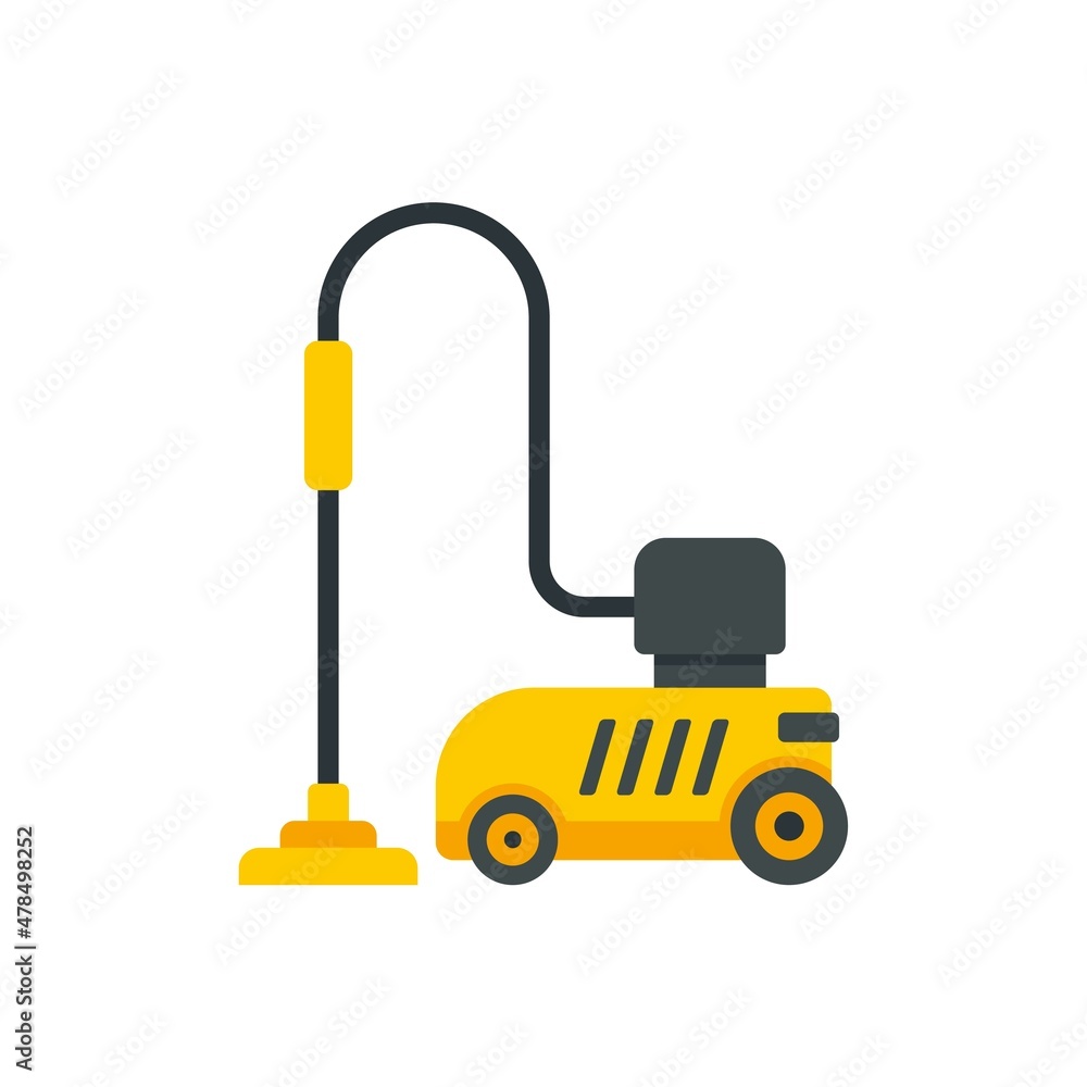 Car steam cleaner icon flat isolated vector Car steam cleaner icon flat isolated vector