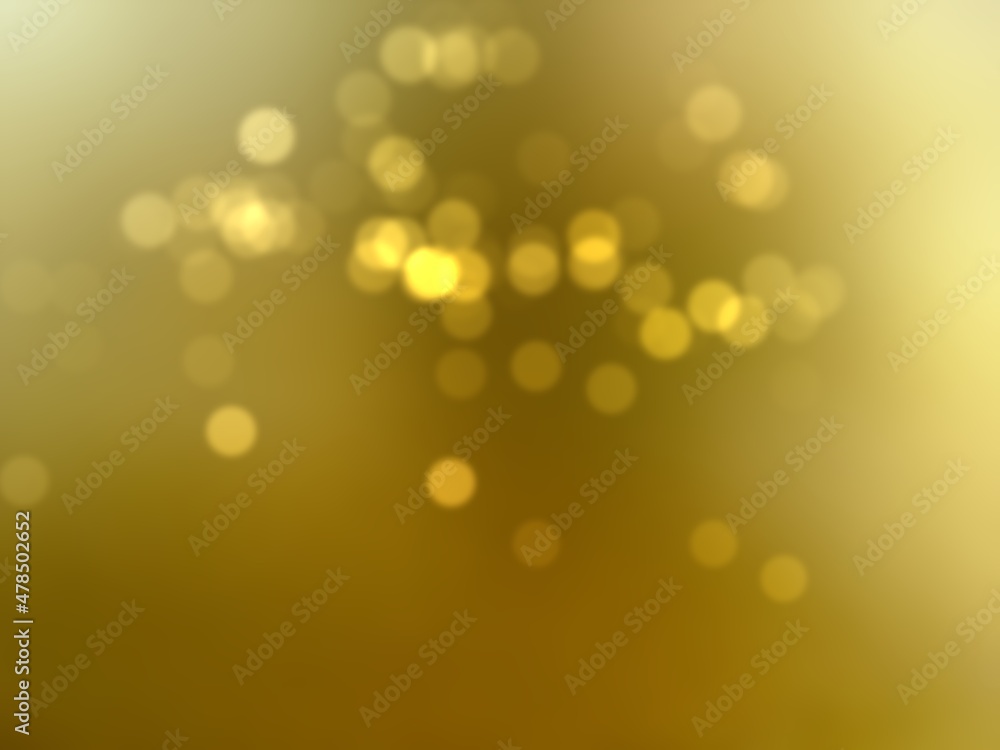 Blurry gold bokeh background Blurry gold bokeh background
