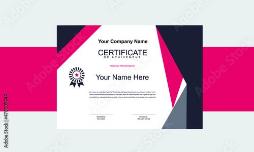 Certificate Design