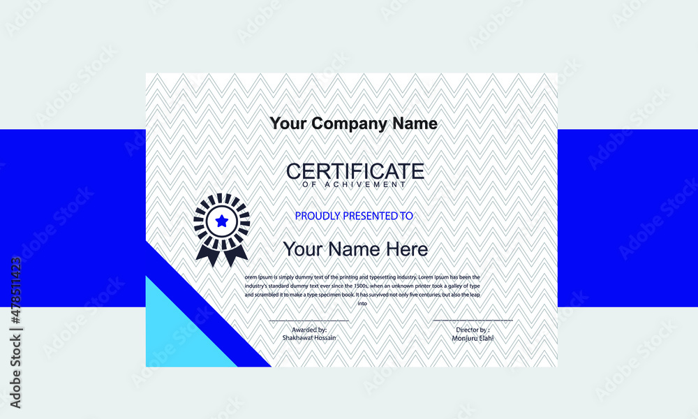 Diploma Certificate Design Diploma Certificate Design