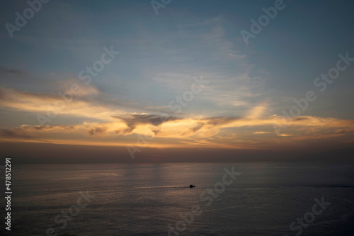 sunset over the sea © dennis