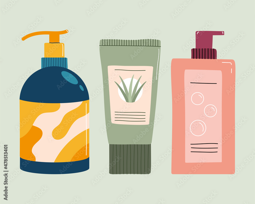 three skin care products three skin care products