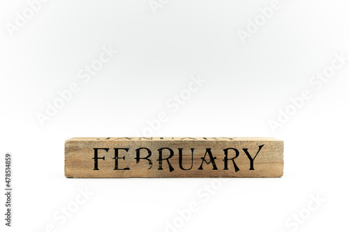 【カレンダー】2月・FEBUARY【スケジュール】