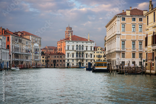 View to Grand Canal in Venice, Italy