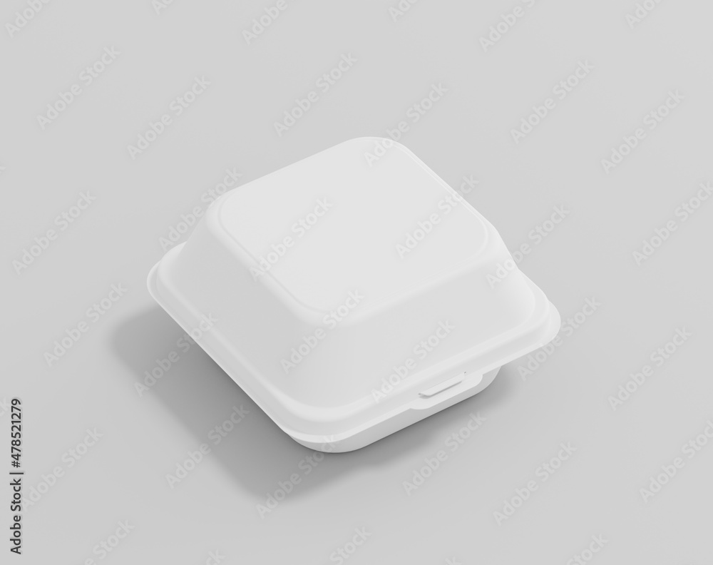 Eco-friendly square food package Eco-friendly square food package