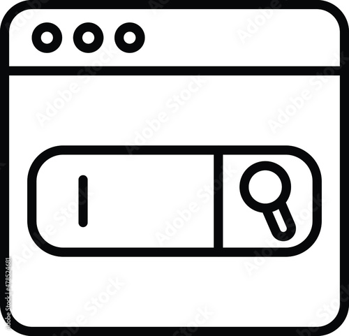 Search Bar Icon Style