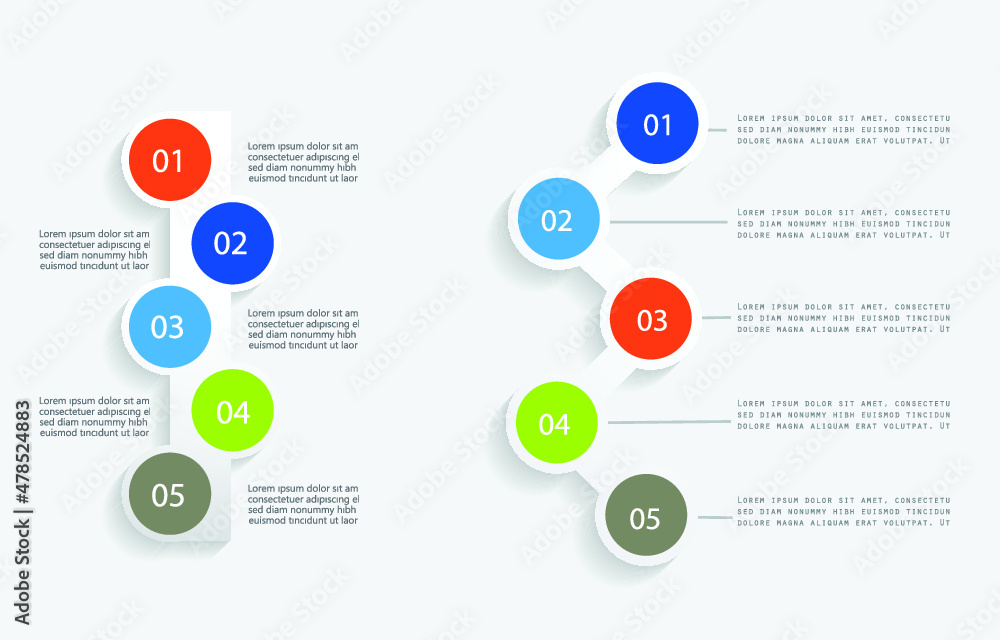 Infographic elements for annual reports Infographic elements for annual reports
