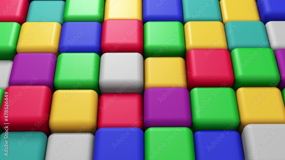 Colored texture of children's toy cubes. Colored texture of children's toy cubes.