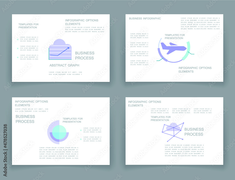 Cards for business data visualization Cards for business data visualization