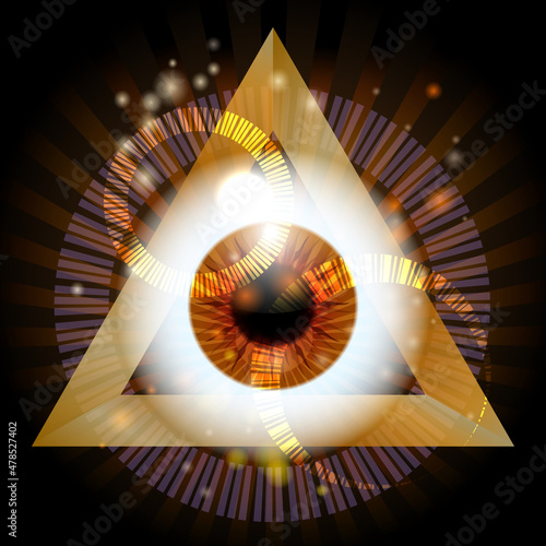 All seeing Eye Masonic Symbol