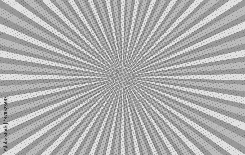 Fototapeta premium Pop art background, stylish design element. Vector poster drawing in retro comic style.