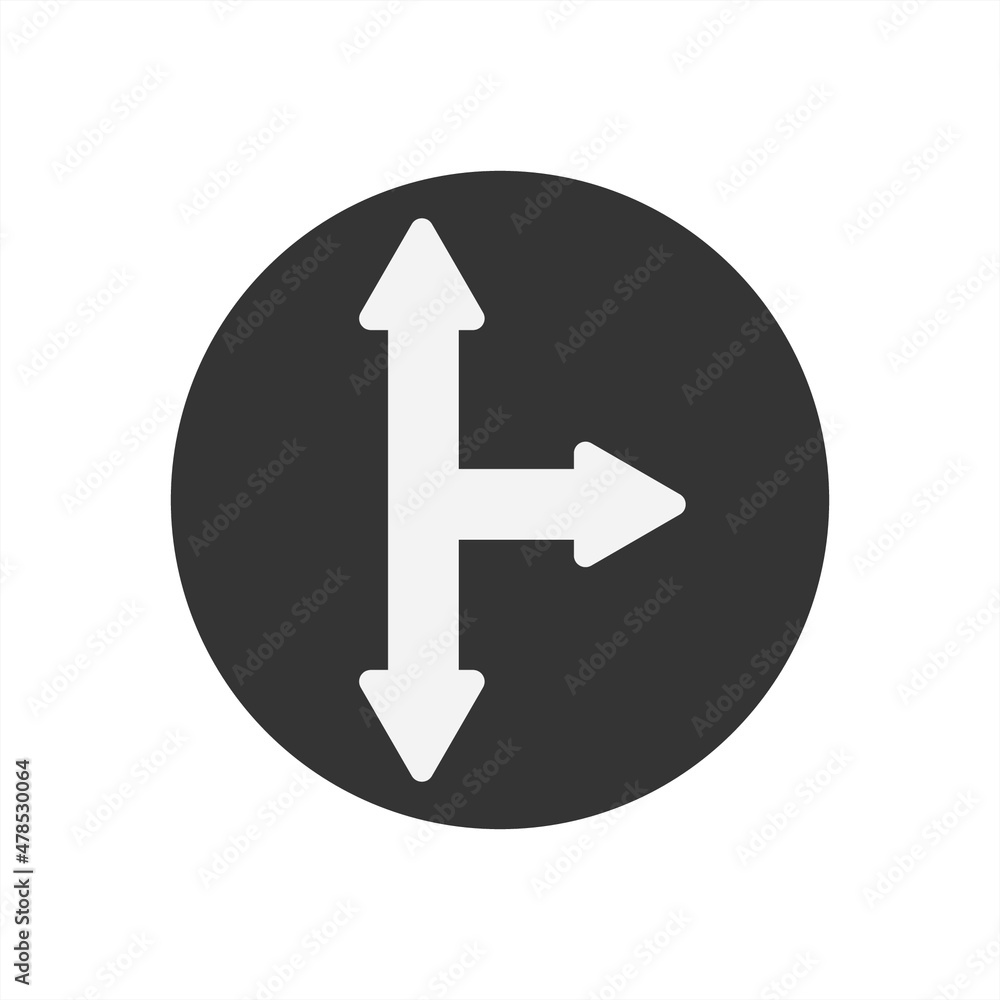 direction logo icon