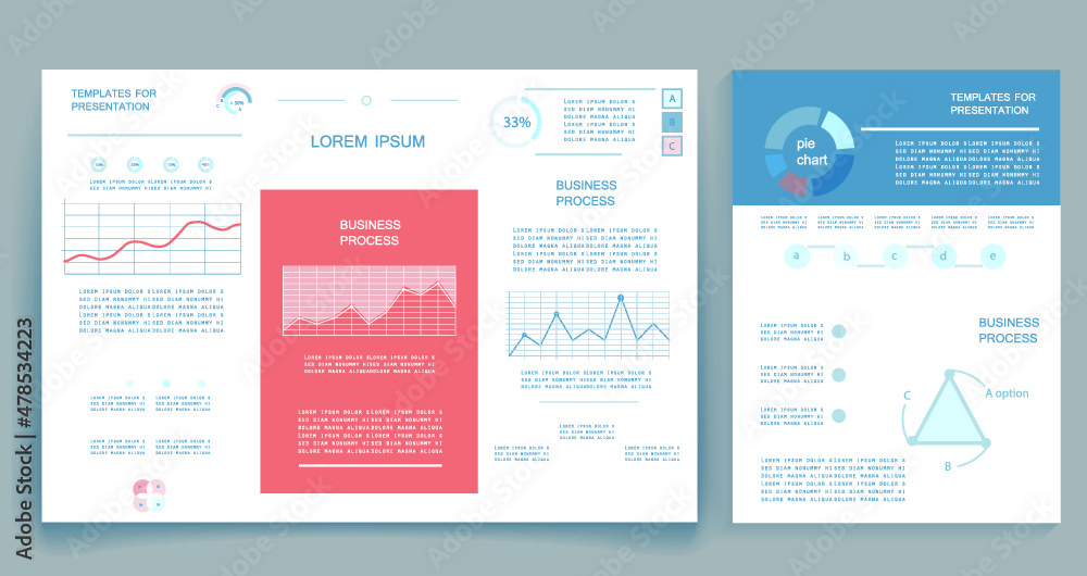 Cards for business data visualization Cards for business data visualization