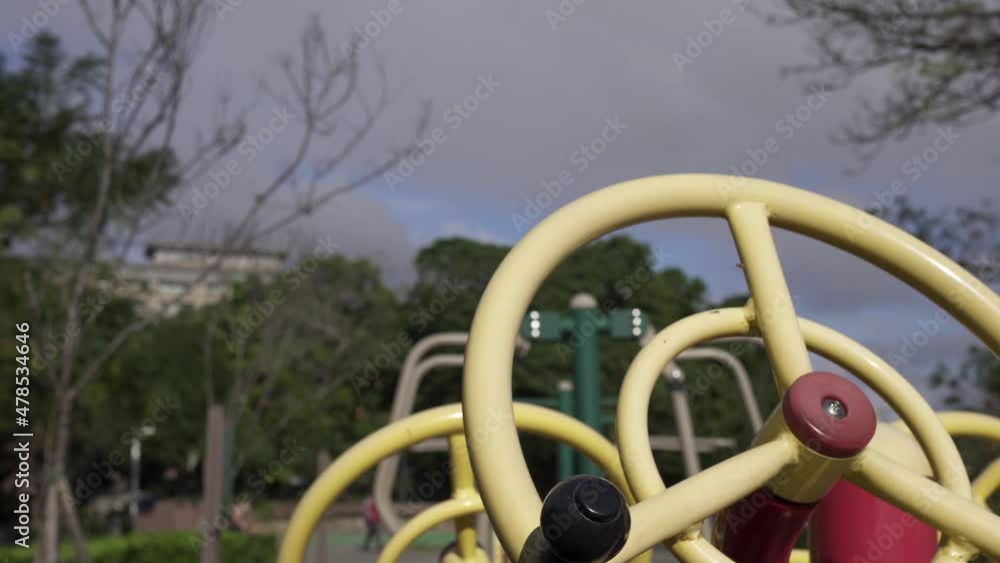 Fitness equipment for middle-aged and elderly people. Fitness equipment for middle-aged and elderly people.