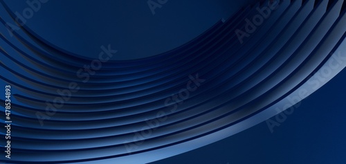 Modern abstract blue transp...