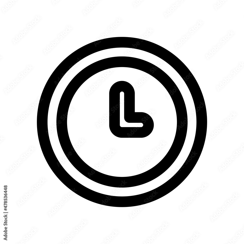 Clock vector Flat Icon Design Symbol on White background EPS 10 File Clock vector Flat Icon Design Symbol on White background EPS 10 File