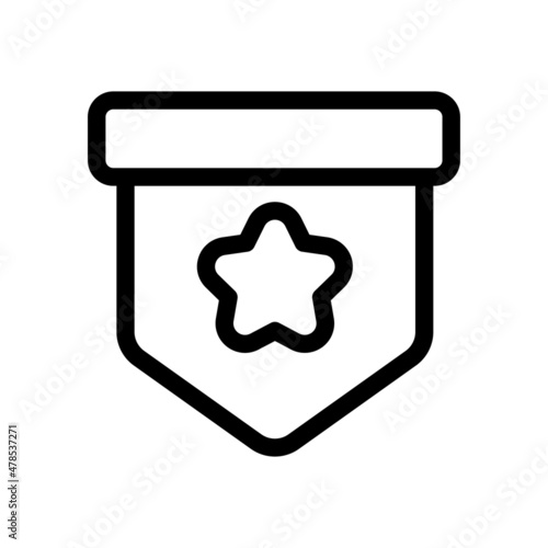 Favourites vector Flat Icon Design Symbol on White background EPS 10 File