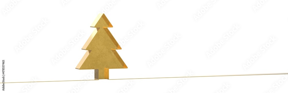 scene abstract christmas tree 3d rendering scene abstract christmas tree 3d rendering