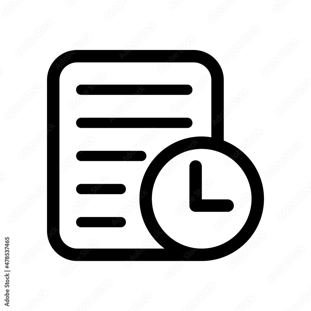 Deadline vector Flat Icon Design Symbol on White background EPS 10 File Deadline vector Flat Icon Design Symbol on White background EPS 10 File