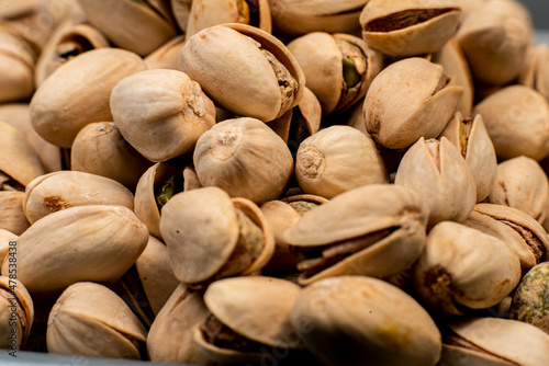 pistacje, pistacje makro, dużo pistacji, prażone pistacje, pistachios, macro pistachios, lots of pistachios, roasted pistachios