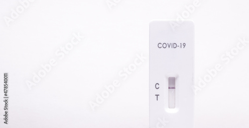 Canvastavla COVID-19 (SARS-CoV-2) rapid antigen test kit (Colloidal gold), for self-testing, with negative result
