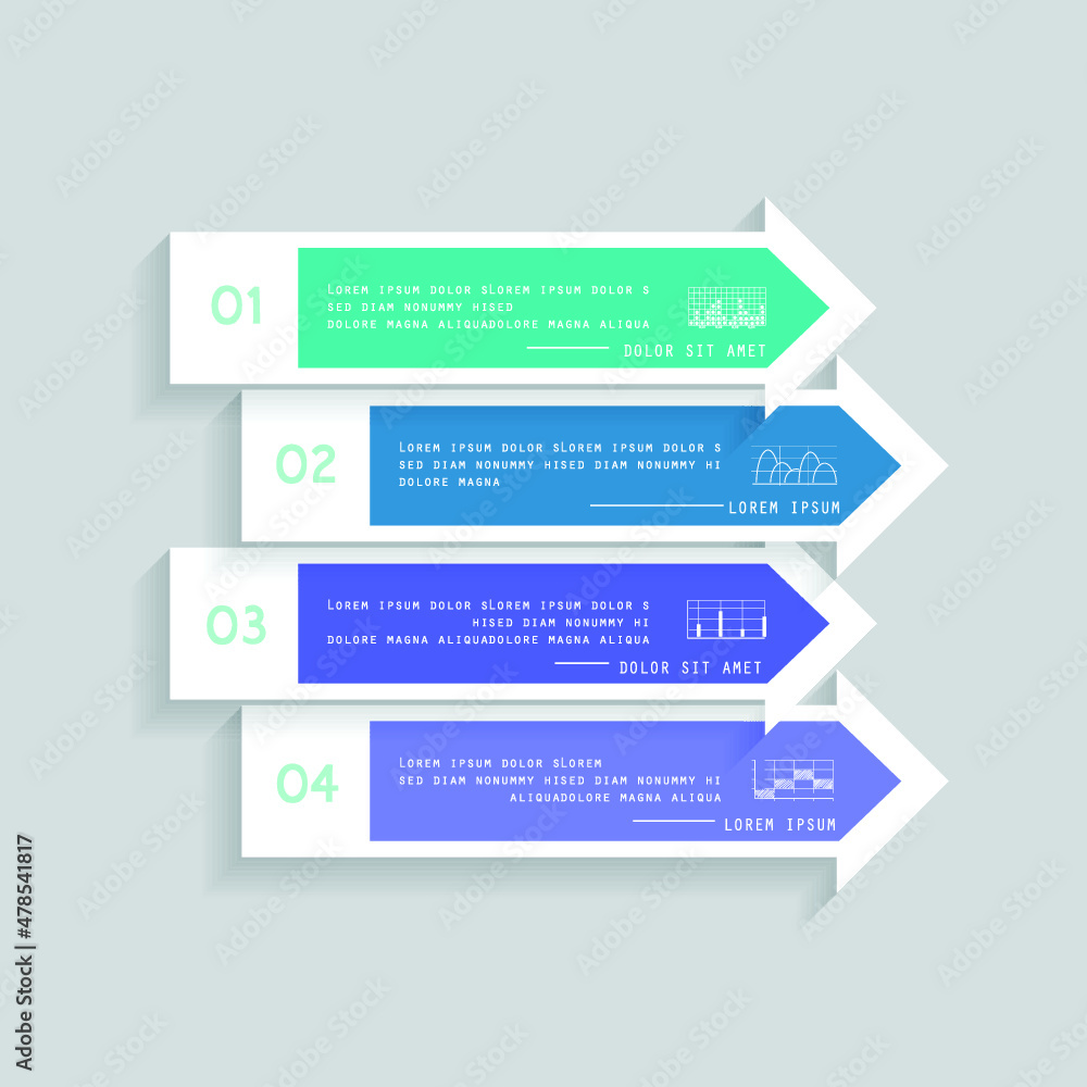 Infographic elements for annual business reports Infographic elements for annual business reports