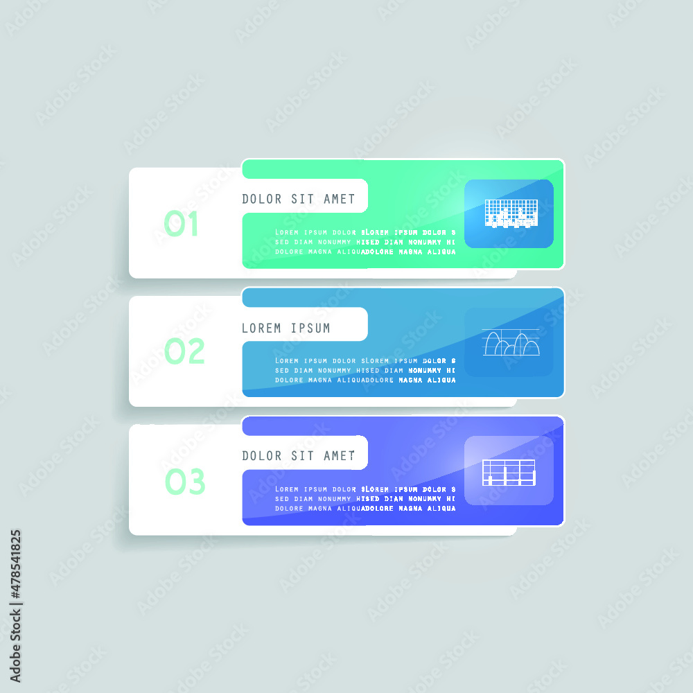 Infographic elements for annual business reports Infographic elements for annual business reports