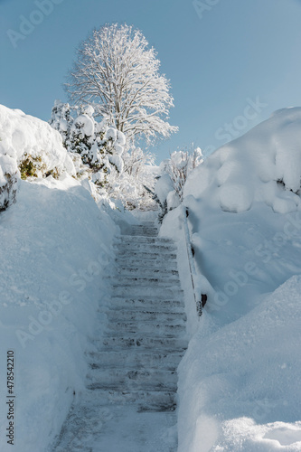 Winterlandschaft im Allgäu