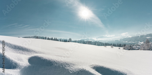 Winterlandschaft im Allgäu
