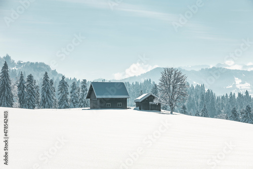 Winterlandschaft im Allgäu