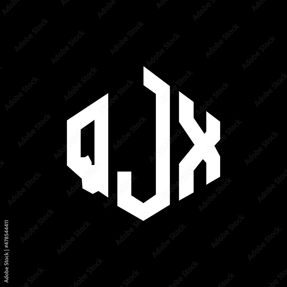 QJX letter logo design with polygon shape. QJX polygon and cube shape logo design. QJX hexagon vector logo template white and black colors. QJX monogram, business and real estate logo. QJX letter logo design with polygon shape. QJX polygon and cube shape logo design. QJX hexagon vector logo template white and black colors. QJX monogram, business and real estate logo.