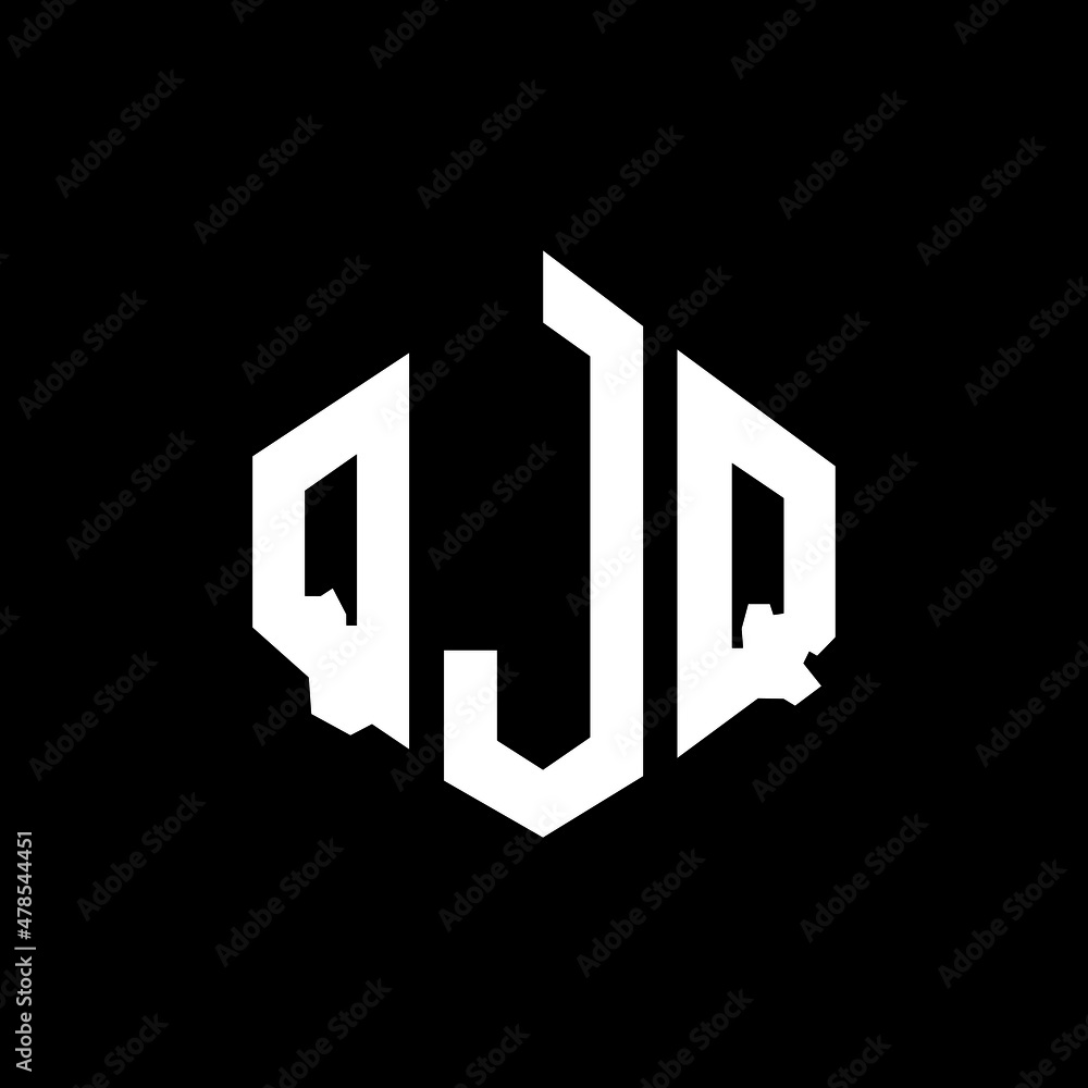 QJQ letter logo design with polygon shape. QJQ polygon and cube shape logo design. QJQ hexagon vector logo template white and black colors. QJQ monogram, business and real estate logo. QJQ letter logo design with polygon shape. QJQ polygon and cube shape logo design. QJQ hexagon vector logo template white and black colors. QJQ monogram, business and real estate logo.