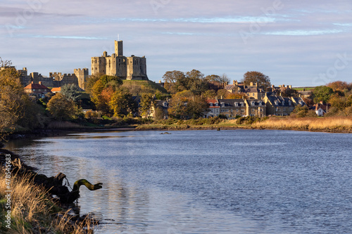Quadro su tela Warkworth Castle - Northumberland - United Kingdom